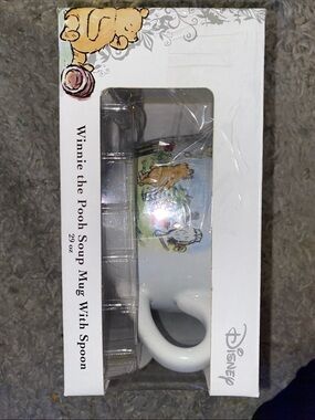 Disney Winnie the Pooh Soup Mug with Spoon